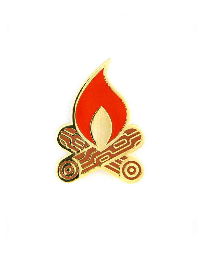 Wildfire Pin Campfire Pin