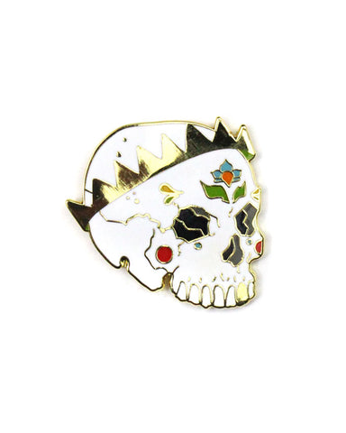 Dead King Skull Pin