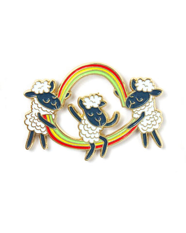 Double Dutch Rainbow Pin