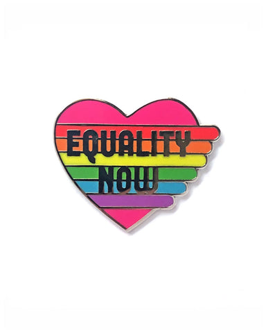 Equality Now Heart Pin