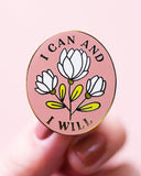 I Can And I Will Pin-Little Woman Goods-Strange Ways