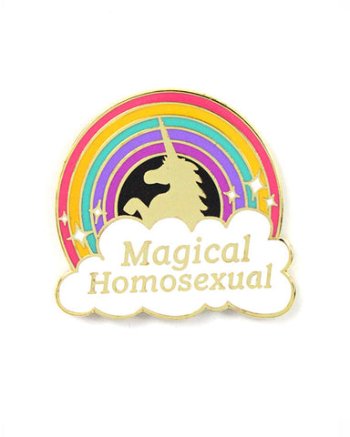Magical Homosexual Pin