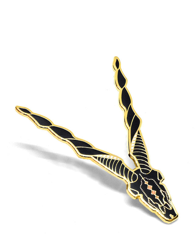 Markhor Goat Head Large Pin-Lost Lust Supply-Strange Ways