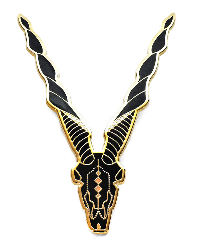 Markhor Goat Head Large Pin-Lost Lust Supply-Strange Ways