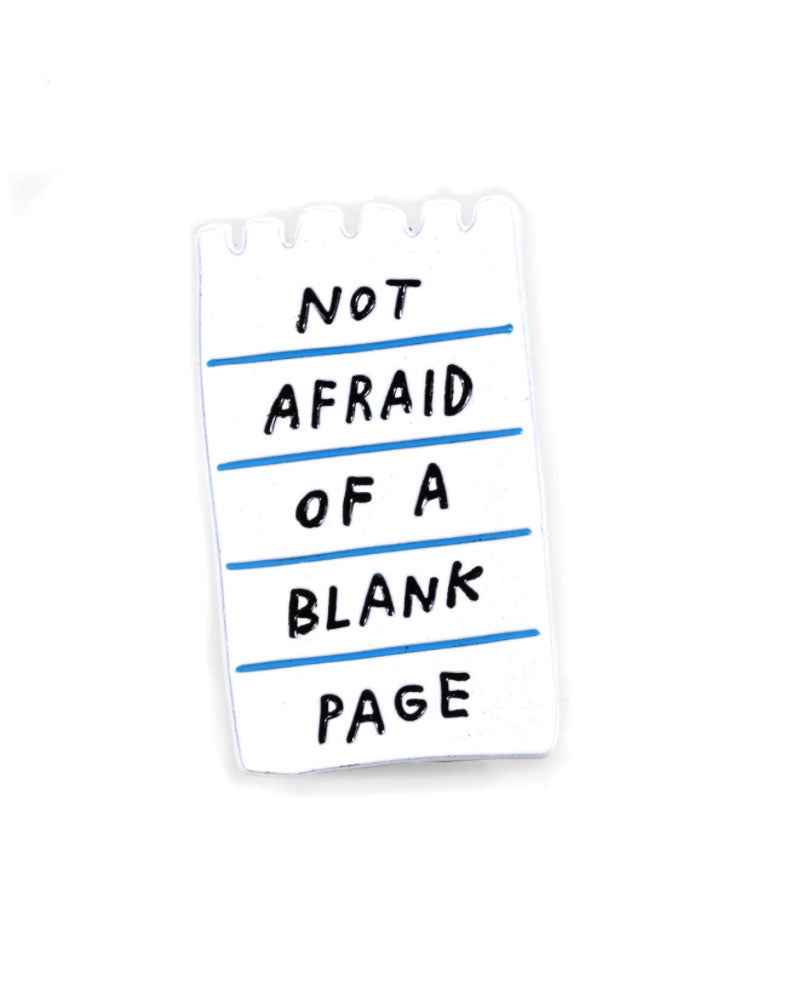 Blank Page Pin-Adam J. Kurtz-Strange Ways