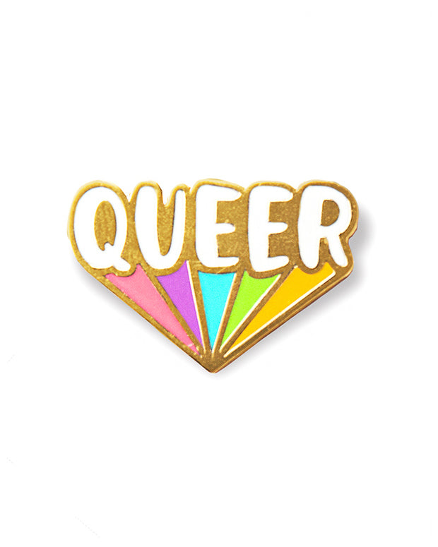 Queer Rainbow Pin-GAYPIN'-Strange Ways