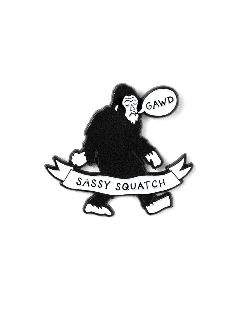 Sassy Squatch Pin-Band Of Weirdos-Strange Ways