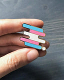 Transgender Pride Pin-Bianca Designs-Strange Ways
