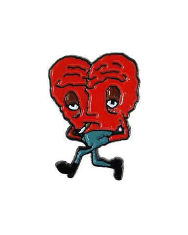 Troubled Heart Pin