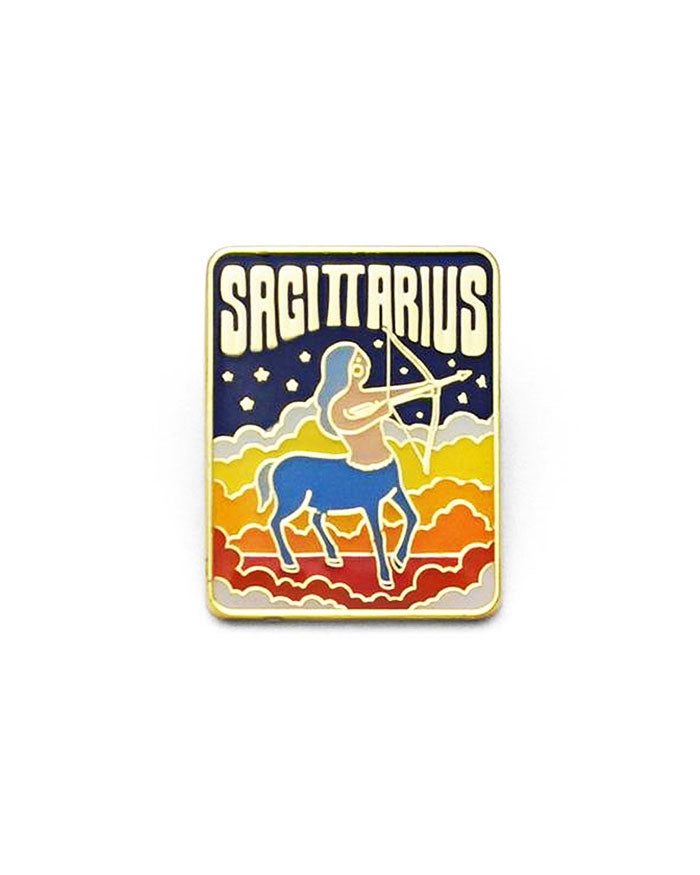 Sagittarius Zodiac Pin-Lucky Horse Press-Strange Ways
