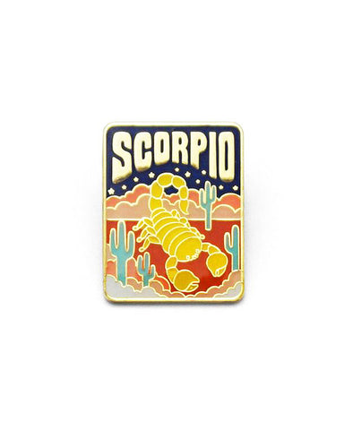 Scorpio Zodiac Pin