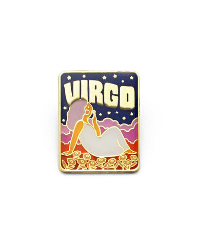 Virgo Zodiac Pin