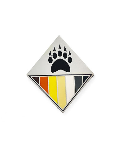 Bear Pride Pin Badge