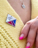Bisexual Pride Pin Badge-MG Pride-Strange Ways