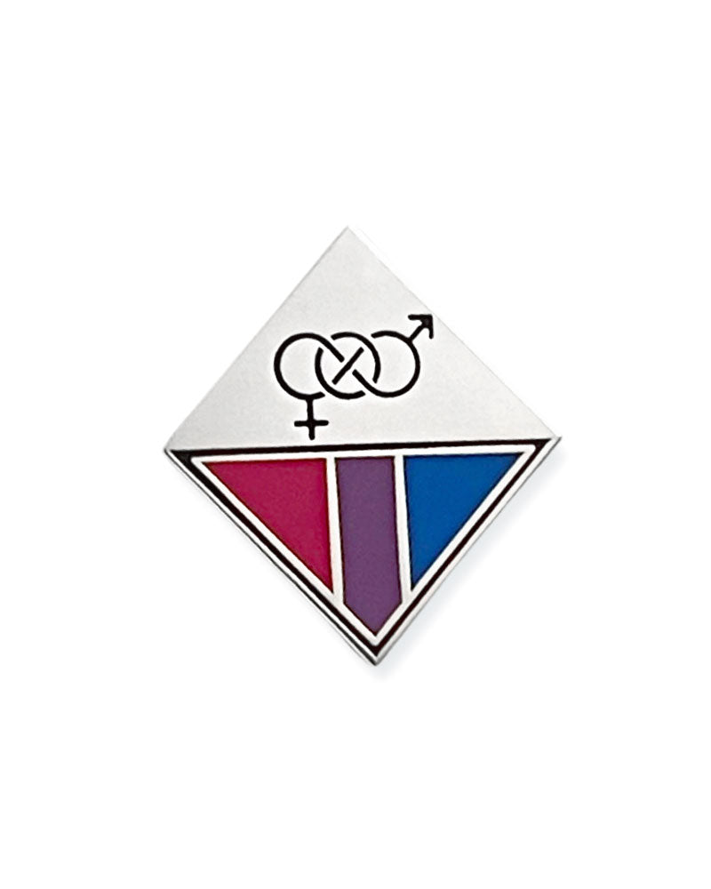Bisexual Pride Pin Badge-MG Pride-Strange Ways