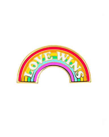Love Wins Rainbow Pride Pin