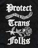 Protect Trans Folks Unisex Shirt-Transfigure Print Co.-Strange Ways