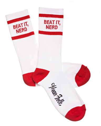 Beat It, Nerd! Socks