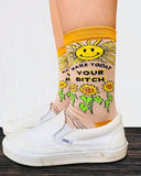 Make Today Your Bitch Socks-Groovy Things Co.-Strange Ways