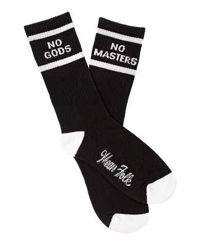 No Gods, No Masters Socks