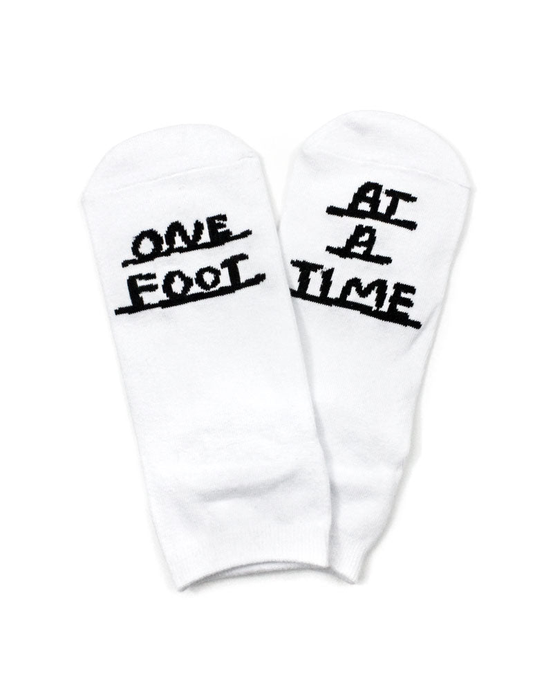 One Foot At A Time Socks-People I've Loved-Strange Ways