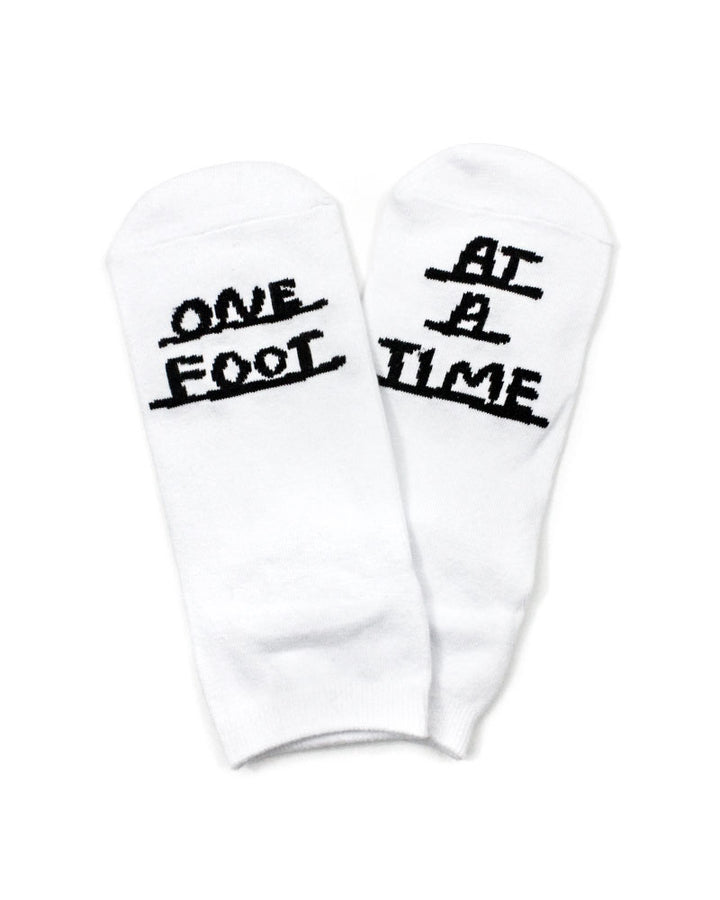 One Foot At A Time Socks-People I've Loved-Strange Ways
