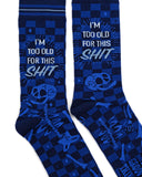 Too Old For This Shit Socks-Groovy Things Co.-Strange Ways