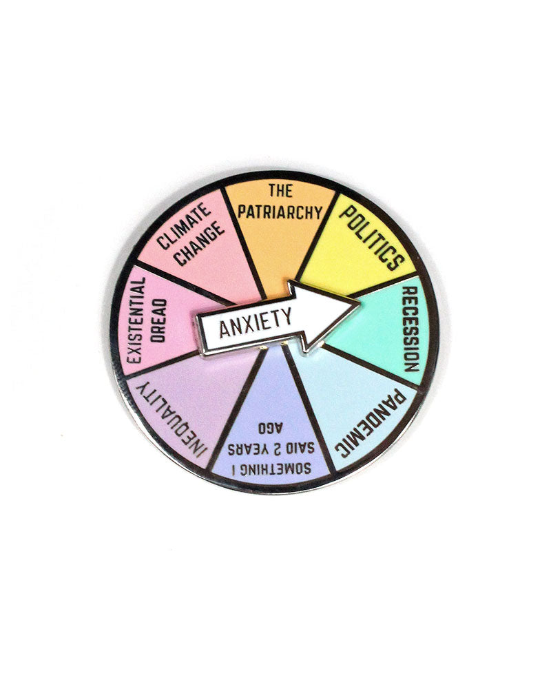 Anxiety Spinner Wheel Moving Pin-Hand Over Your Fairy Cakes-Strange Ways