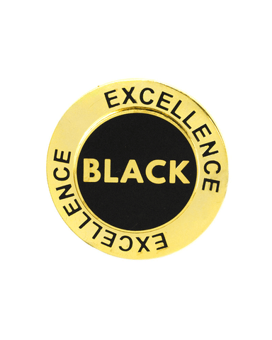Black Excellence Spinning Pin