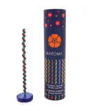 Spiral Double-Scented Incense Sticks - Orange (Set of 10)-MAROMA-Strange Ways