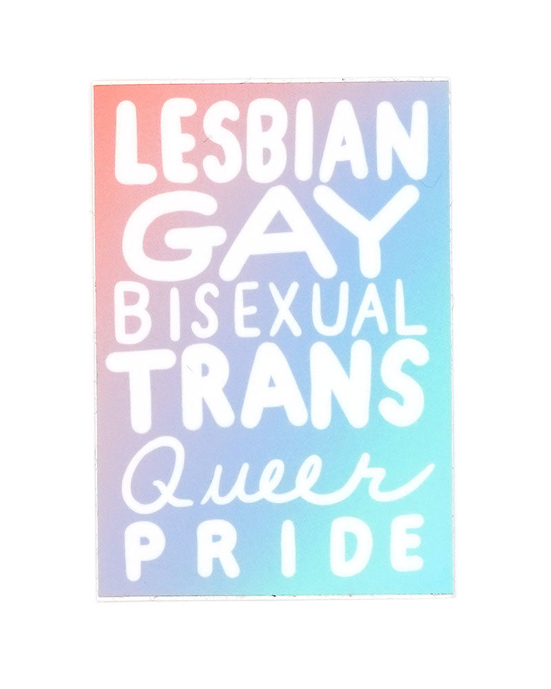 LGBTQ Pride Sticker-Culture Flock-Strange Ways
