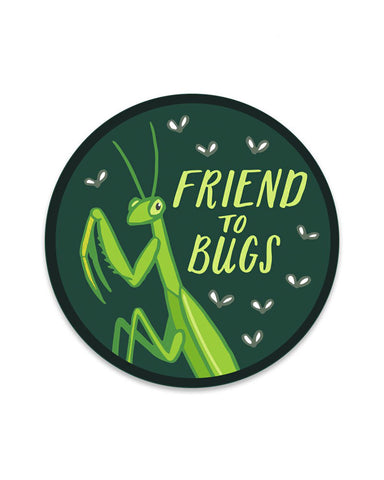 Friend To Bugs Sticker