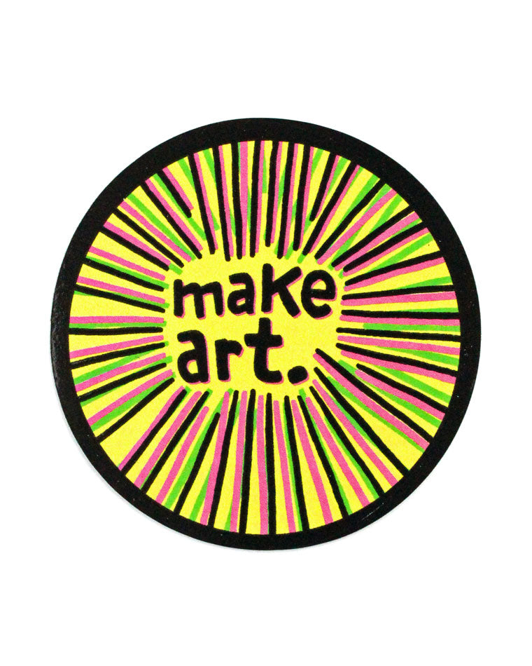 Make Art Sticker-Quiet Tide Goods-Strange Ways