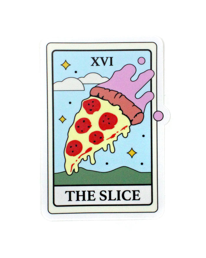 The Pizza Slice Tarot Card Sticker-The Second Messenger-Strange Ways