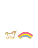 Unicorn & Rainbow Earrings-Yellow Owl Workshop-Strange Ways