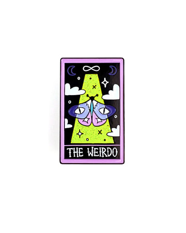 The Weirdo Tarot Card Pin