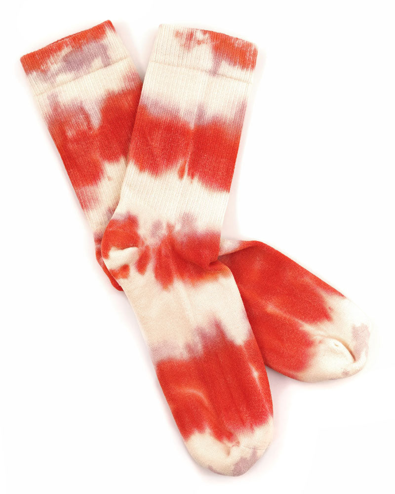 Trippy Tie-Dye Socks - Warm-Tailored Union-Strange Ways