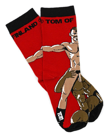 Tom Of Finland Vitruvian Men Socks