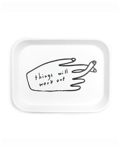 Things Will Work Out Trinket Tray