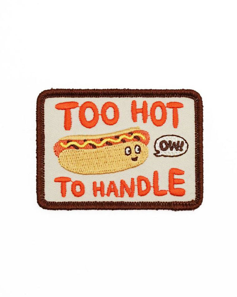 Too Hot To Handle Hot Dog Patch-Lucky Horse Press-Strange Ways