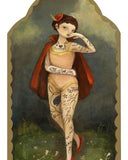The Tattooed Lady Art Print (8" x 10")-Emily Winfield Martin-Strange Ways
