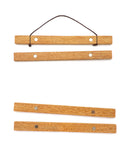 Magnetic Wooden Art Print Hangers - Small-Stay Home Club-Strange Ways
