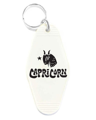 Capricorn Zodiac Sign Keychain